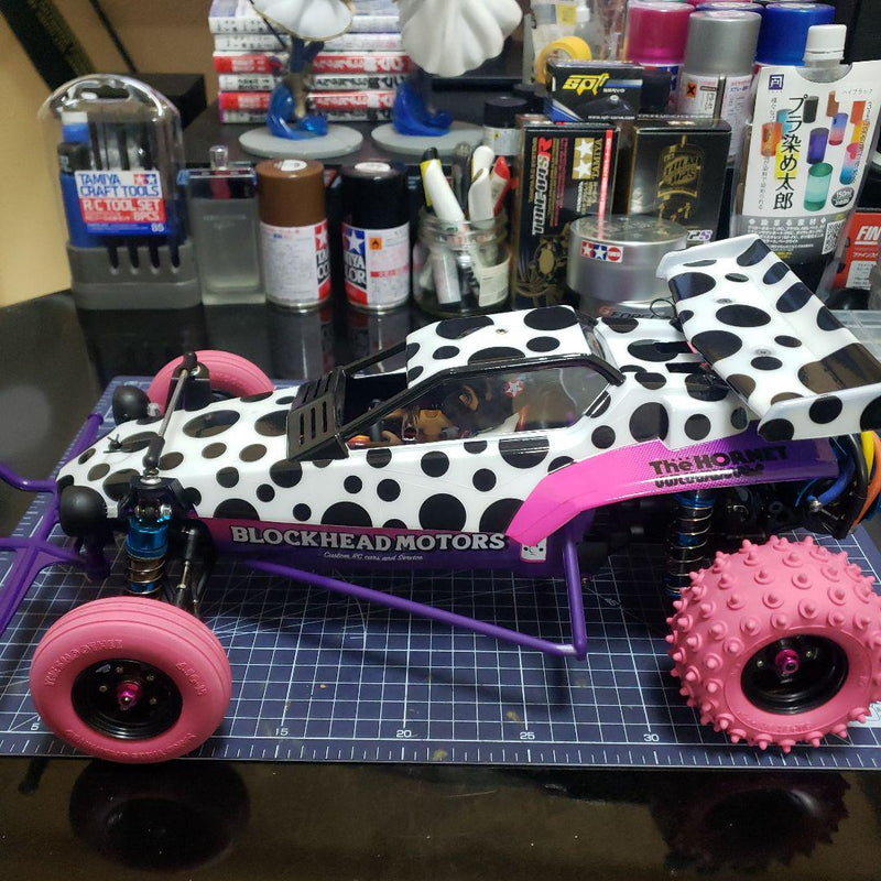 Chargez l'image dans la visionneuse de la galerie, Used Tamiya Hornet EVO Blockhead Motors JUN WATANABE Custom with Brushless Motor
