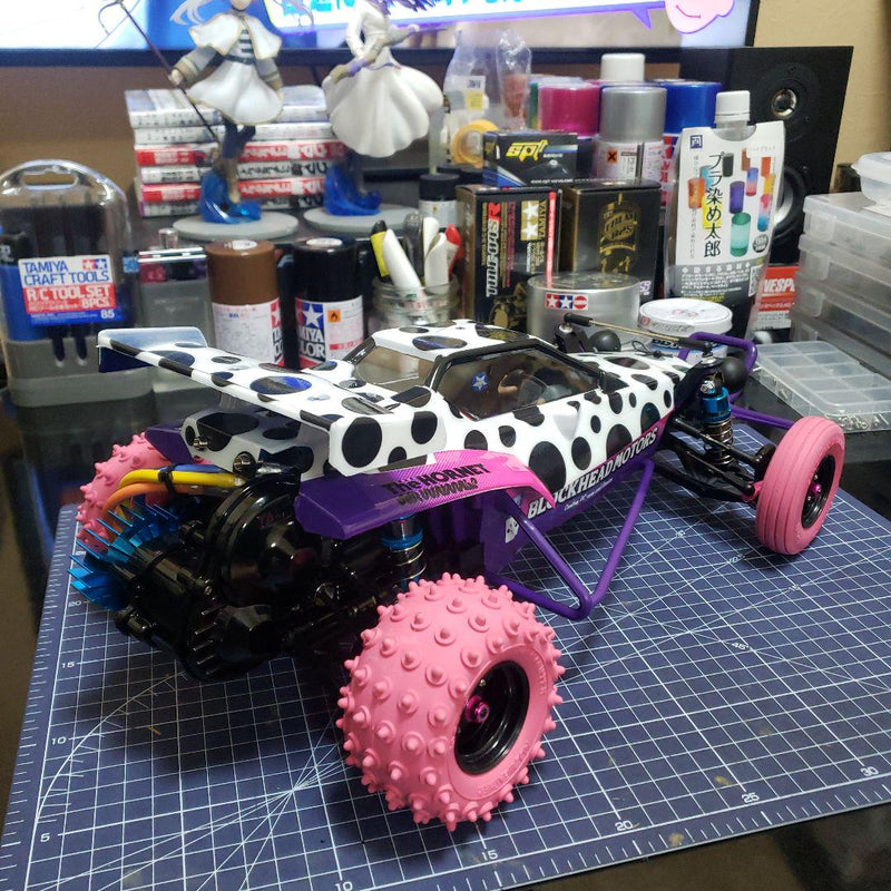 Chargez l'image dans la visionneuse de la galerie, Used Tamiya Hornet EVO Blockhead Motors JUN WATANABE Custom with Brushless Motor
