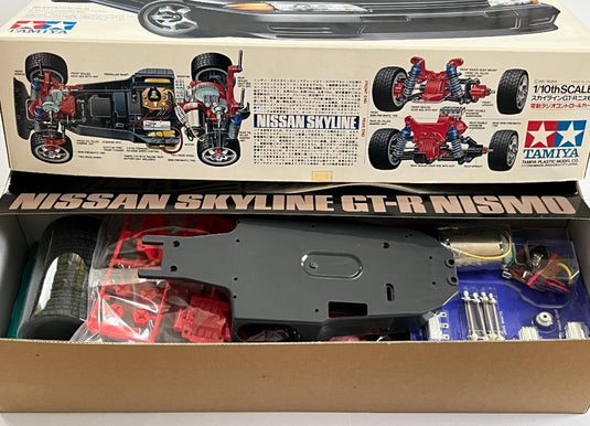Used Tamiya 1/10 Nissan Skyline GT-R Nismo R32 TA01 Kit Unassembled Vintage 1991