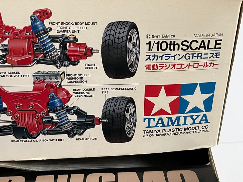 Load image into Gallery viewer, Used Tamiya 1/10 Nissan Skyline GT-R Nismo R32 TA01 Kit Unassembled Vintage 1991