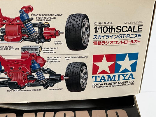 Used Tamiya 1/10 Nissan Skyline GT-R Nismo R32 TA01 Kit Unassembled Vintage 1991