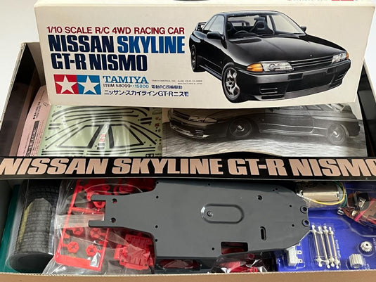Used Tamiya 1/10 Nissan Skyline GT-R Nismo R32 TA01 Kit Unassembled Vintage 1991