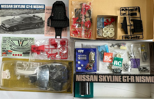 Used Tamiya 1/10 Nissan Skyline GT-R Nismo R32 TA01 Kit Unassembled Vintage 1991