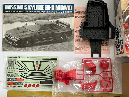 Used Tamiya 1/10 Nissan Skyline GT-R Nismo R32 TA01 Kit Unassembled Vintage 1991