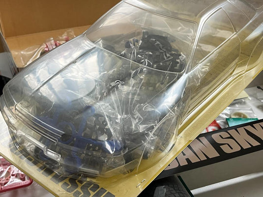 Used Tamiya 1/10 Nissan Skyline GT-R Nismo R32 TA01 Kit Unassembled Vintage 1991