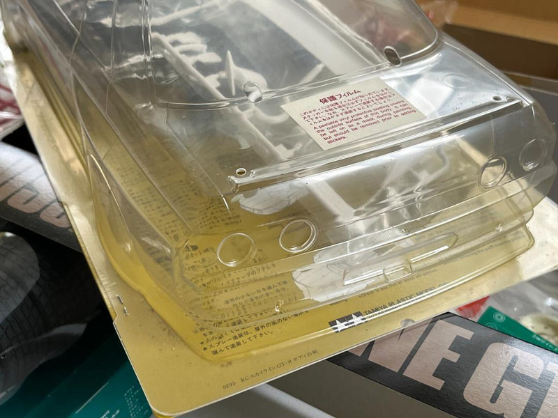 Load image into Gallery viewer, Used Tamiya 1/10 Nissan Skyline GT-R Nismo R32 TA01 Kit Unassembled Vintage 1991