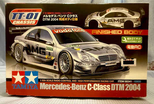 Used Tamiya Mercedes-Benz C-Class DTM 2004 TT-01 Chassis with Finished Body