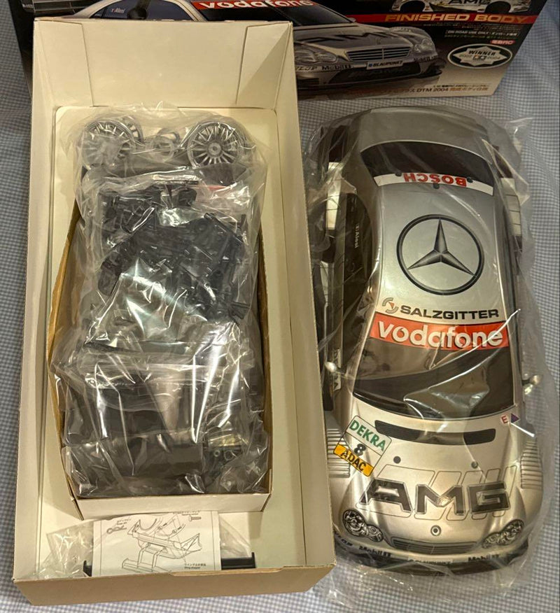 Chargez l'image dans la visionneuse de la galerie, Used Tamiya Mercedes-Benz C-Class DTM 2004 TT-01 Chassis with Finished Body
