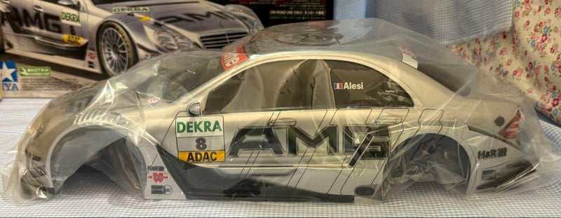 Chargez l'image dans la visionneuse de la galerie, Used Tamiya Mercedes-Benz C-Class DTM 2004 TT-01 Chassis with Finished Body
