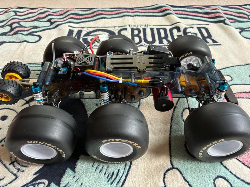 Load image into Gallery viewer, Used Tamiya G6-01 Konghead Custom Full Set with 7700kv Brushless Motor