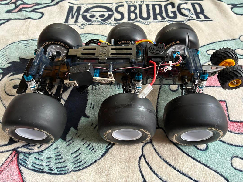 Load image into Gallery viewer, Used Tamiya G6-01 Konghead Custom Full Set with 7700kv Brushless Motor