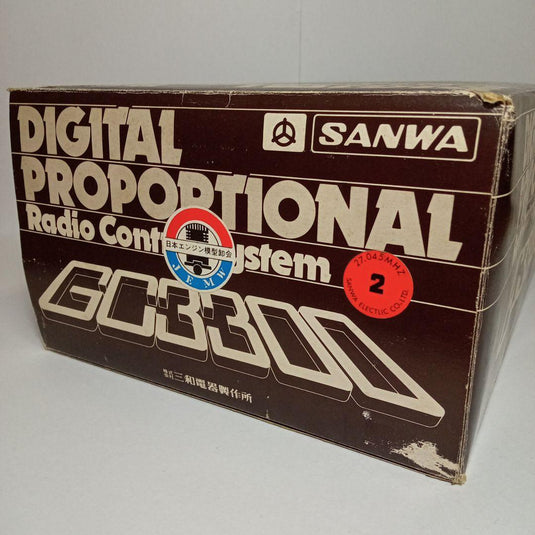 Used Sanwa GC3300 3-Channel Radio Control System Unused in Box