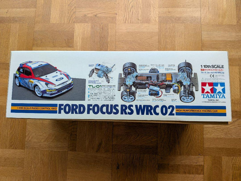 Load image into Gallery viewer, Used Tamiya 1/10 Ford Focus RS WRC 02 TL-01 Kit Unassembled with Spare Parts