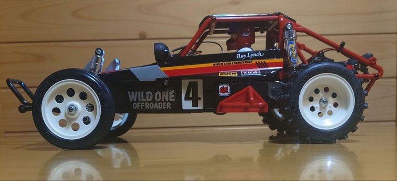 Chargez l'image dans la visionneuse de la galerie, Used Tamiya Wild One Off-Roader Assembled Full Set with Sanwa MX-6 and LEDs Unused
