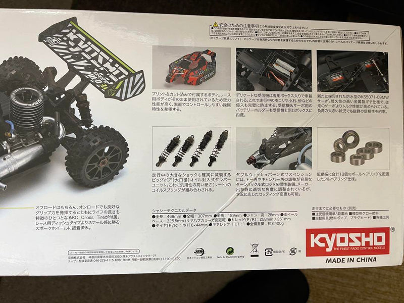 Load image into Gallery viewer, Kyosho 1/8 INFERNO NEO 3.0 4WD GP Buggy 2.4GHz Radio System - Used
