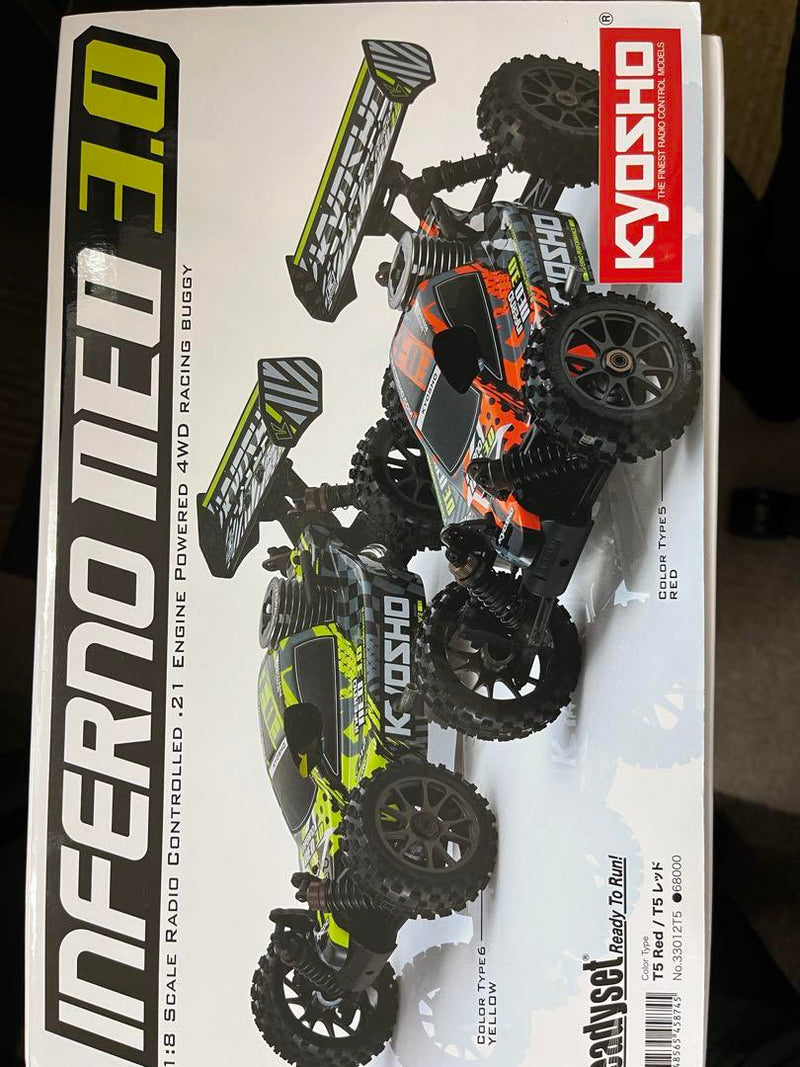 Load image into Gallery viewer, Kyosho 1/8 INFERNO NEO 3.0 4WD GP Buggy 2.4GHz Radio System - Used