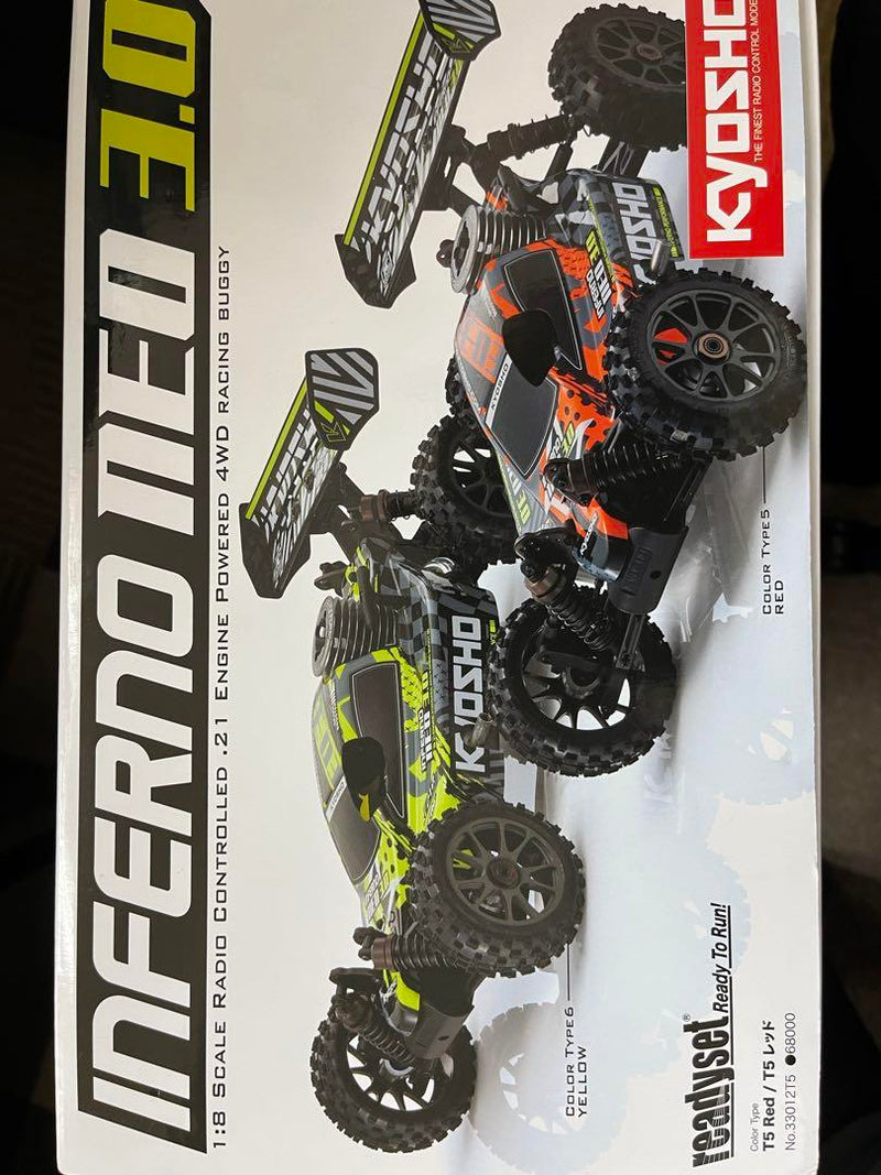 Load image into Gallery viewer, Kyosho 1/8 INFERNO NEO 3.0 4WD GP Buggy 2.4GHz Radio System - Used