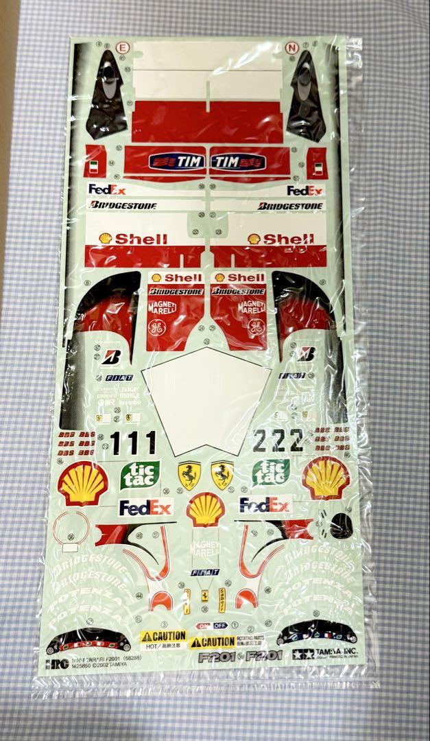 Load image into Gallery viewer, Used Tamiya Ferrari F2001 1/10 F201 Chassis 4WD RC Car Kit Unused