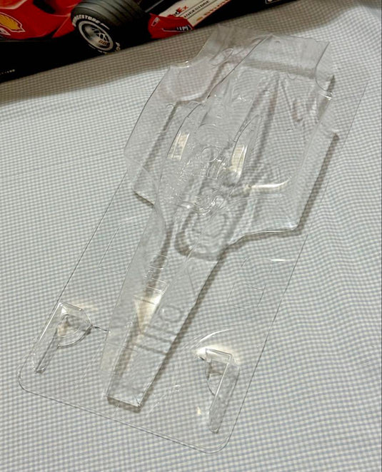 Used Tamiya Ferrari F2001 1/10 F201 Chassis 4WD RC Car Kit Unused