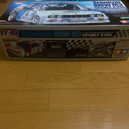 Used Tamiya 1/10 Schnitzer BMW M3 Sport Evo 4WD Unassembled Assembly Kit