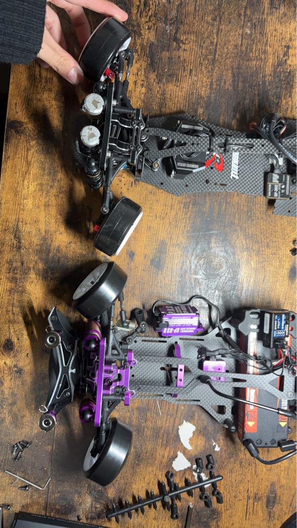Chargez l'image dans la visionneuse de la galerie, Used Yokomo YD-2 RR RX Custom Assembled Car with Many Option Parts