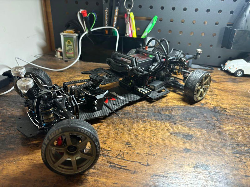 Chargez l'image dans la visionneuse de la galerie, Used Yokomo YD-2 RR RX Custom Assembled Car with Many Option Parts