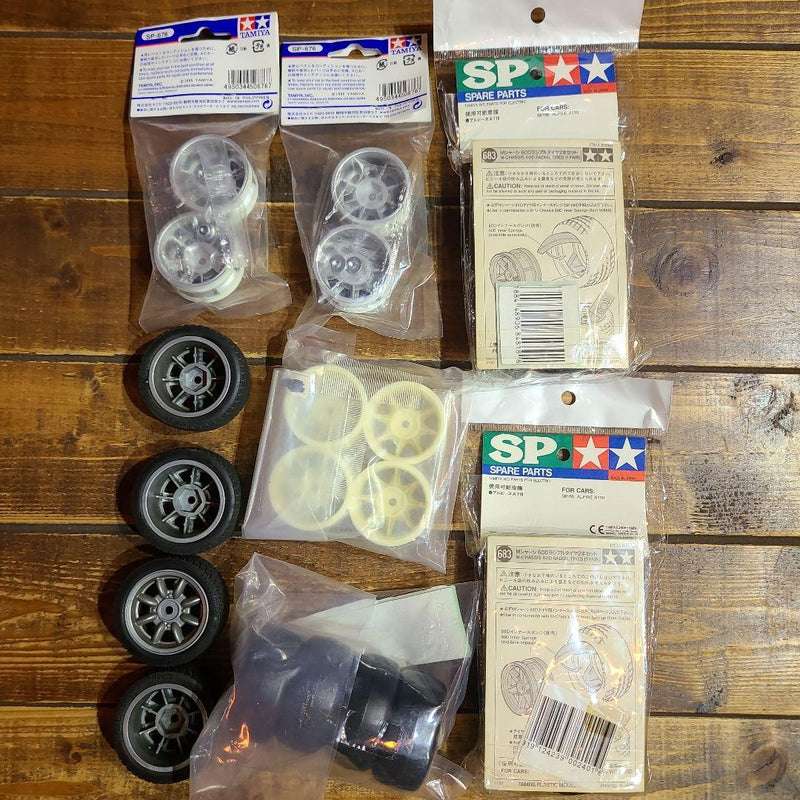 Load image into Gallery viewer, 1/10 M-Chassis Cappuccino Body with Wheels & Tires Set New Unused Vintage - Used