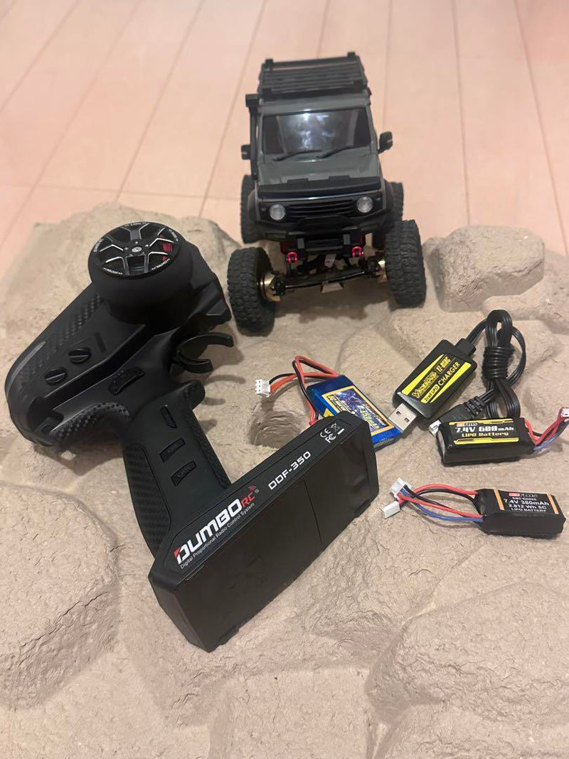 Laden Sie das Bild in Galerie -Viewer, Kyosho Mini-z 4x4 Jimny Full Custom with Many Option Parts Used - Used