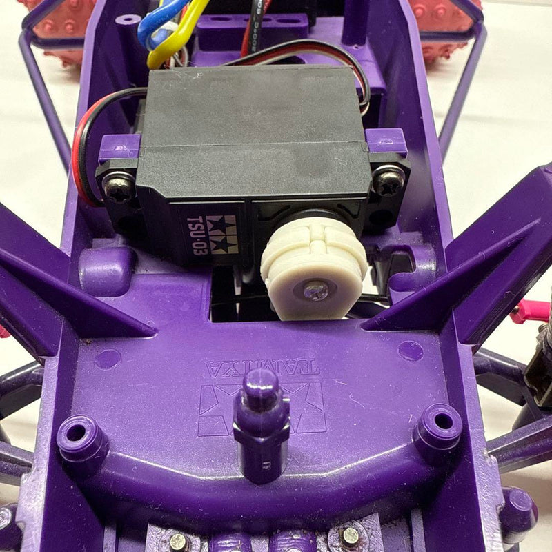 Chargez l'image dans la visionneuse de la galerie, Used Tamiya Hornet Blockhead Motors Custom Assembled with Radio Set