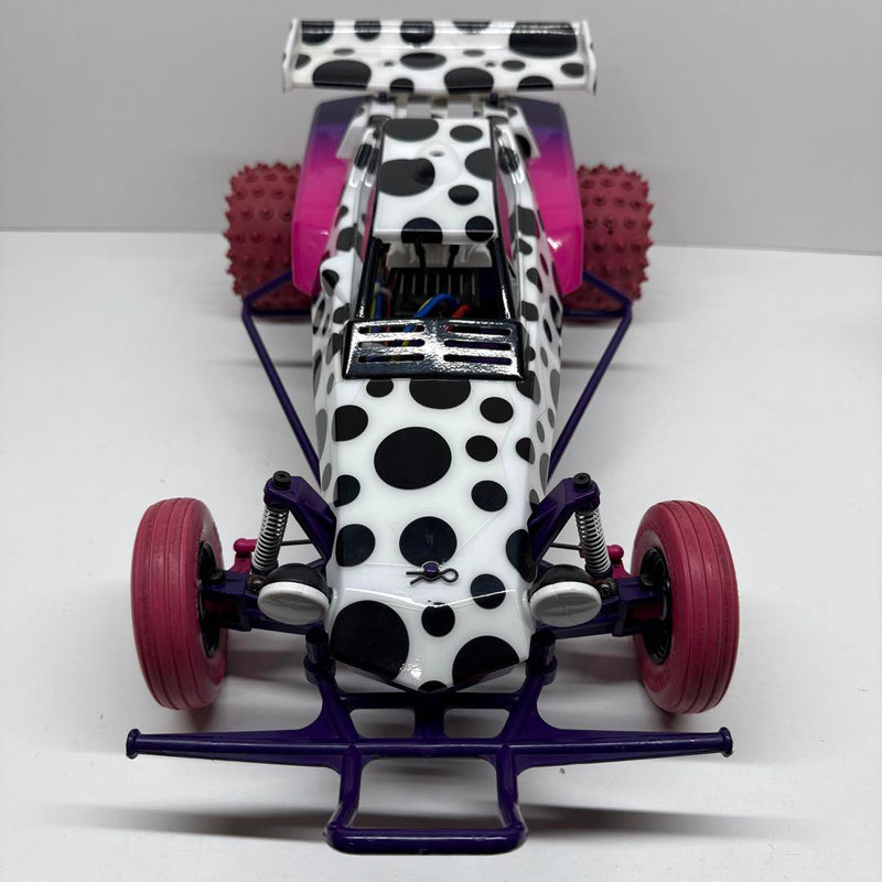 Chargez l'image dans la visionneuse de la galerie, Used Tamiya Hornet Blockhead Motors Custom Assembled with Radio Set