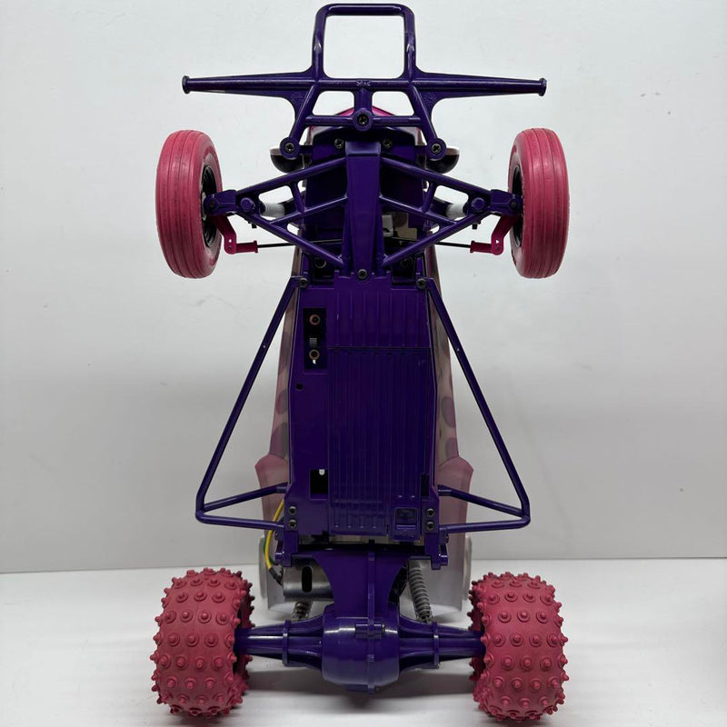 Chargez l'image dans la visionneuse de la galerie, Used Tamiya Hornet Blockhead Motors Custom Assembled with Radio Set