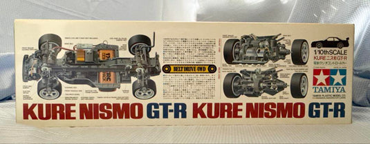 Used Tamiya Kure Nismo GT-R TA03F Belt Drive 4WD Unassembled Kit