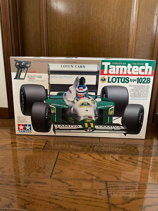 Used Tamiya 1/12 Lotus Type 102B Full Kit with Radio Battery and Charger