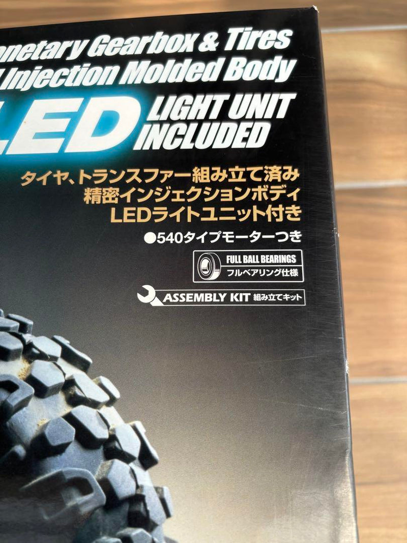 Load image into Gallery viewer, Used Tamiya 1/10 Jeep Wrangler 4WD Off-Road RC Car with LED Lights