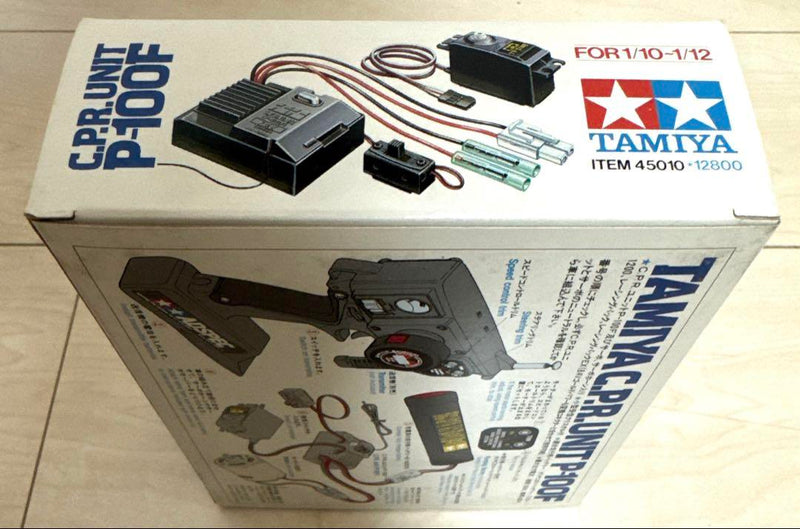 Chargez l'image dans la visionneuse de la galerie, Used Vintage 1987 Tamiya Adspec Transmitter & C.P.R. Unit P-100F New Unopened Set