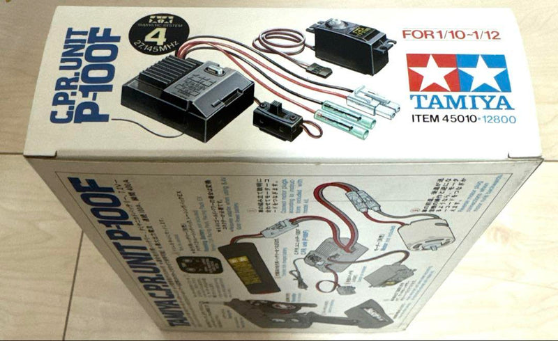 Chargez l'image dans la visionneuse de la galerie, Used Vintage 1987 Tamiya Adspec Transmitter & C.P.R. Unit P-100F New Unopened Set