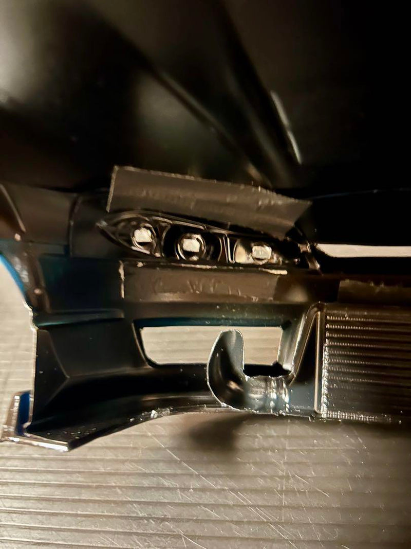 Load image into Gallery viewer, Used Reve D S15 Silvia RC Car Body with TAKA Vinyl Graphics Painted Unused