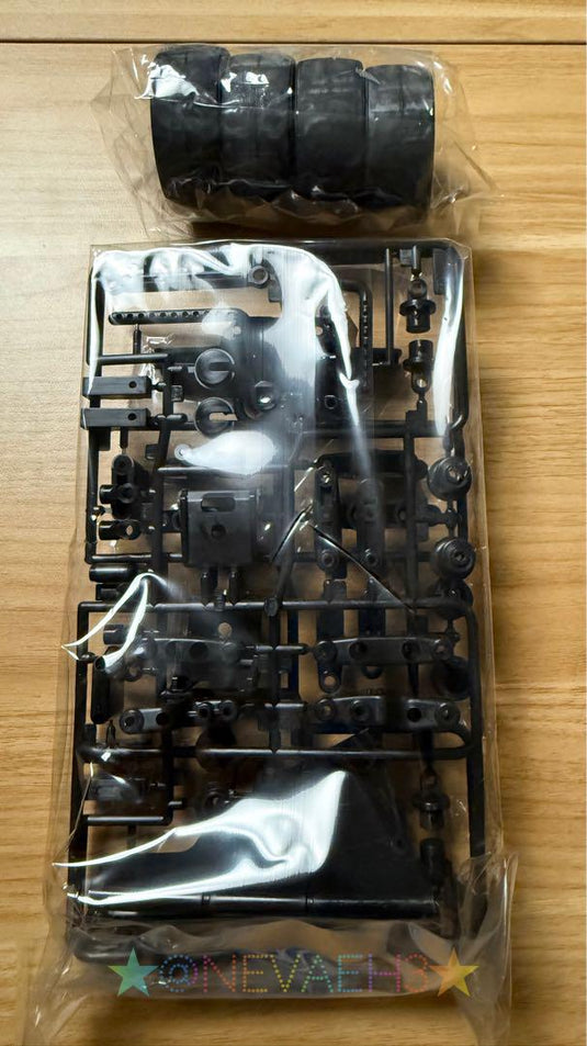 Used Tamiya Castrol Mugen NSX 1/10 TL-01 Chassis 4WD RC Car Kit Unused