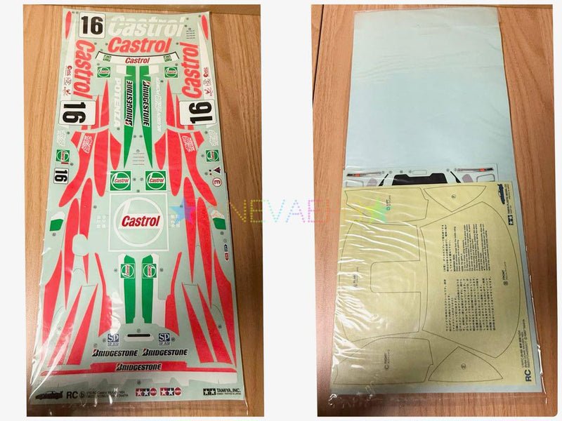 Load image into Gallery viewer, Used Tamiya Castrol Mugen NSX 1/10 TL-01 Chassis 4WD RC Car Kit Unused