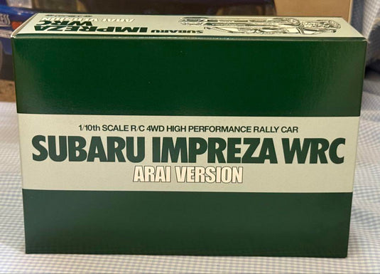 Used Tamiya Subaru Impreza WRC Arai Version TB-01 Chassis Rally Car Kit Unused