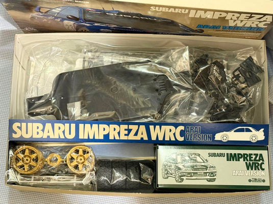 Used Tamiya Subaru Impreza WRC Arai Version TB-01 Chassis Rally Car Kit Unused