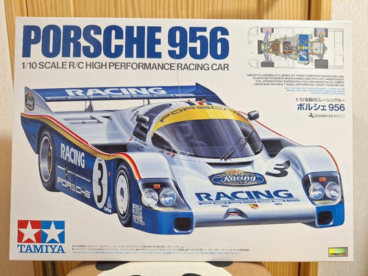 Used Tamiya 1/10 Porsche 956 High Performance Racing Car Unused Kit