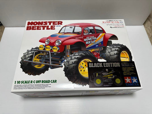 Used Tamiya 1/10 Monster Beetle 2015 Black Edition Kit Unopened