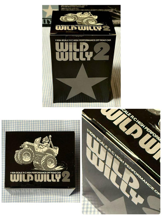 Used Tamiya 1/10 Wild Willy 2 Metallic Special Off-Road RC Car Kit Unused
