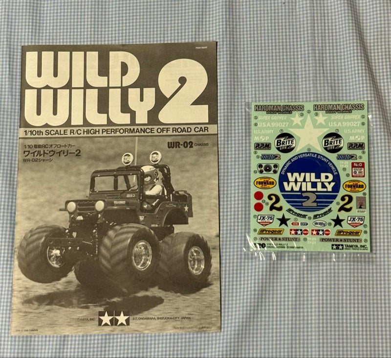 Load image into Gallery viewer, Used Tamiya 1/10 Wild Willy 2 Metallic Special Off-Road RC Car Kit Unused