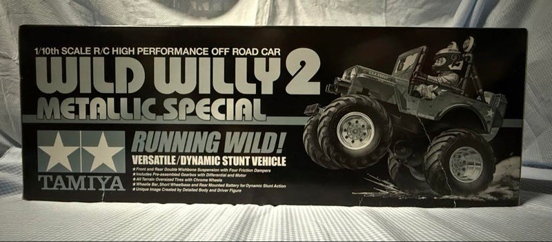 Load image into Gallery viewer, Used Tamiya 1/10 Wild Willy 2 Metallic Special Off-Road RC Car Kit Unused