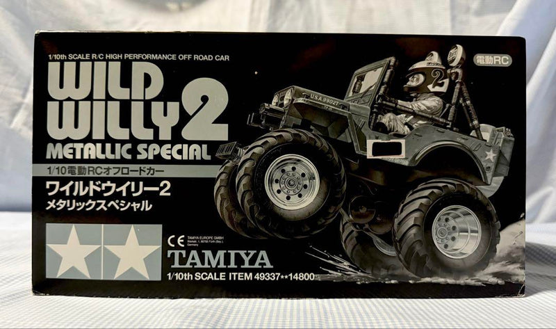 Load image into Gallery viewer, Used Tamiya 1/10 Wild Willy 2 Metallic Special Off-Road RC Car Kit Unused
