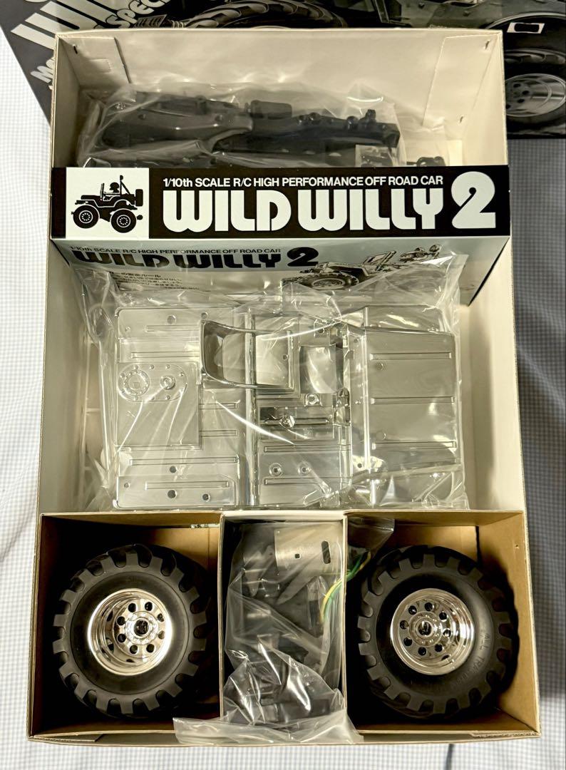 Load image into Gallery viewer, Used Tamiya 1/10 Wild Willy 2 Metallic Special Off-Road RC Car Kit Unused