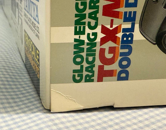 Used Tamiya 1/8 TGX-Mk.1 TS Glow Engine RC Car Chassis Kit