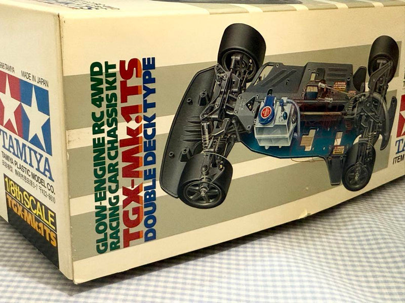 Load image into Gallery viewer, Used Tamiya 1/8 TGX-Mk.1 TS Glow Engine RC Car Chassis Kit